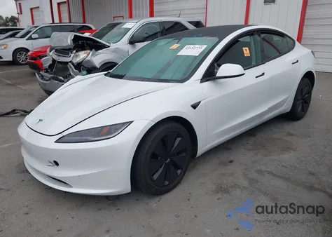 2024 Tesla Model 3 Long Range Dual Motor All-Wheel Drive/Rear-Wheel Drive from USA, damaged, VIN 5YJ3E1EA4RF782498